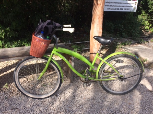 Fahrrad in tulum