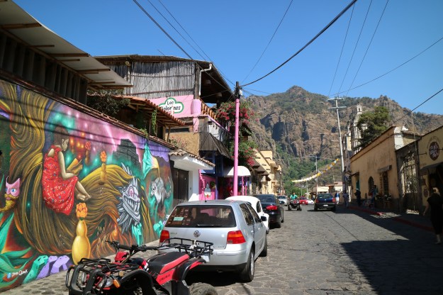 Strassenkunst in Teopoztlan