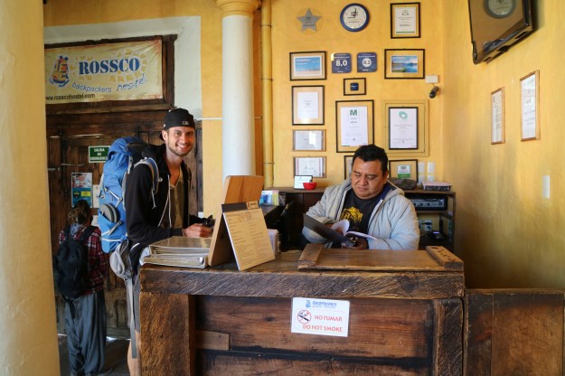 Infos gibt's im Hostel