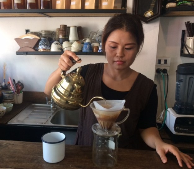 frischer Kaffee in Chiang Mai