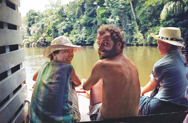 En el rio  Beni 1980
