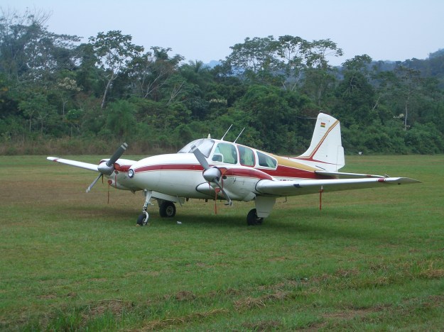 avioneta llegando a Rurenabaque